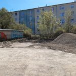 WBG "Treptow Nord" HänselKarree: Baustelleneinrichtung Hänselstraße 47A+B