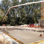 WBG "Treptow Nord" HänselKarree: Betonage Bodenplatte Hänselstraße 47B