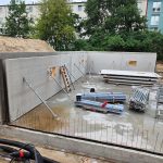 WBG "Treptow Nord" HänselKarree: Erste Kellerwänder Hänselstraße 47B