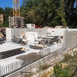 WBG "Treptow Nord" HänselKarree: Montage der KG Wände Hänselstraße 47A