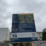 WBG "Treptow Nord" HänselKarree: Bauschild Hänselstraße 47A+B