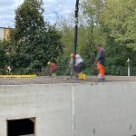 WBG "Treptow Nord" HänselKarree: Betonage Decke über KG Hänselstraße 47B