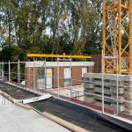WBG "Treptow Nord" HänselKarree: Montage Außenwände 1.OG Hänselstraße 47A