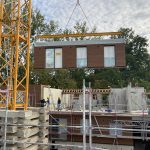 WBG "Treptow Nord" HänselKarree: Montage Außenwände 1.OG Hänselstraße 47A