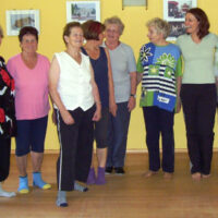 Rückenschulgruppe im Mitgliedertreff der WBG Treptow Nord