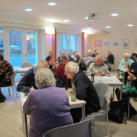 Preisskat im Mitgliedertreff der WBG Treptow Nord